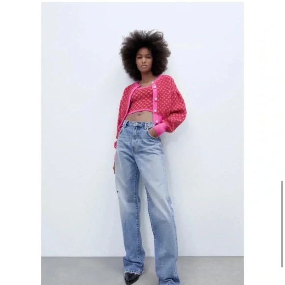 Zara Plaid Knit Set - Picture 5 of 9